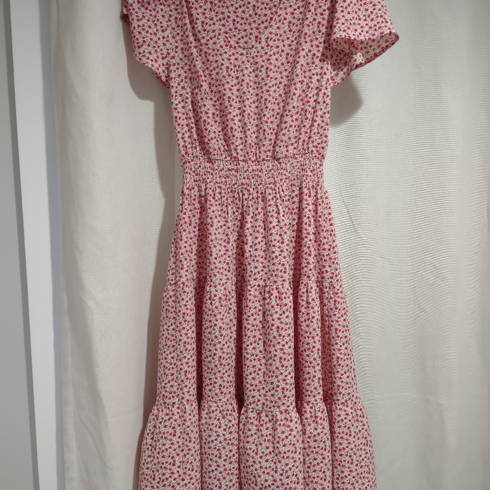 Floral midi dress size xs